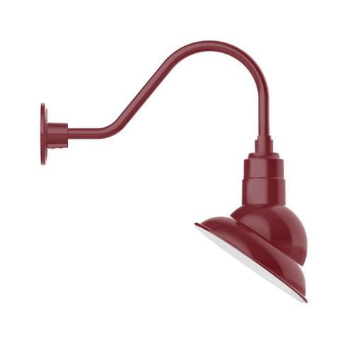 Emblem One Light Gooseneck Wall Light in Bright Yellow (518|GNA12021B03)