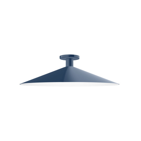 Zing Two Light Flush Mount in Navy (518|FMDX47850)