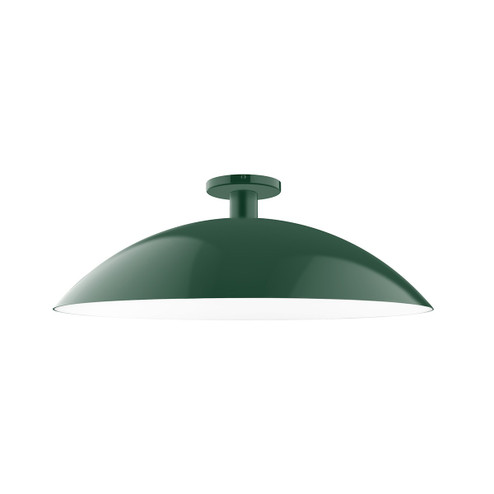 Glow Two Light Flush Mount in Forest Green (518|FMDX47742)