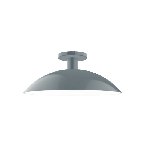 Glow Two Light Flush Mount in Slate Gray (518|FMDX47640)