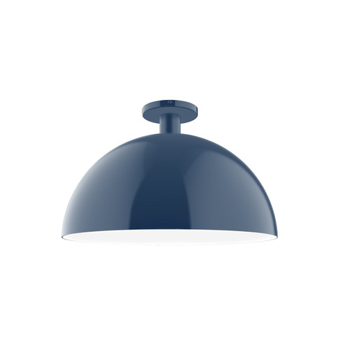 Ray One Light Flush Mount in Navy (518|FMDX47250)