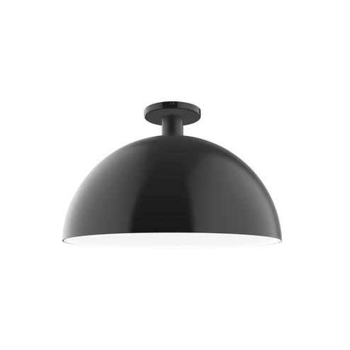 Ray One Light Flush Mount in Black (518|FMDX47241)