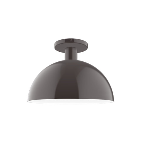 Ray One Light Flush Mount in Architectural Bronze (518|FMDX47151)