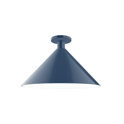 Chase One Light Flush Mount in Navy (518|FMDX46750)