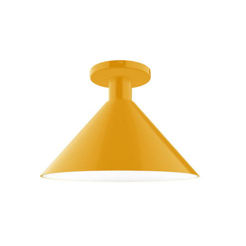 Chase One Light Flush Mount in Bright Yellow (518|FMDX46621)