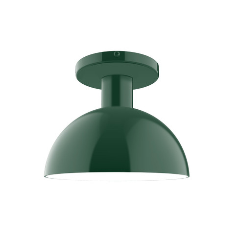 Ray One Light Flush Mount in Forest Green (518|FMDX45642)