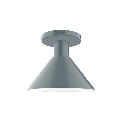 Chase One Light Flush Mount in Slate Gray (518|FMDX45140)