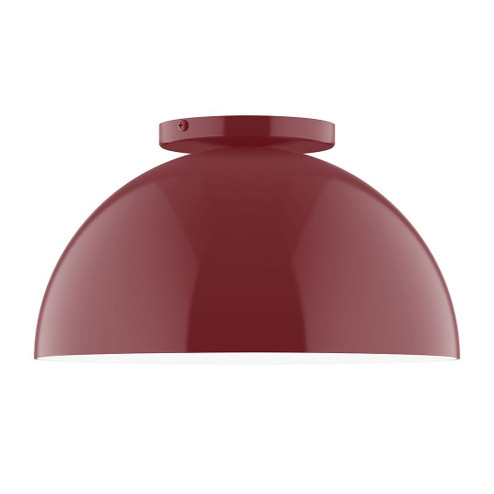Arcade LED Flush Mount in Moss Green (518|FMD43224L12)