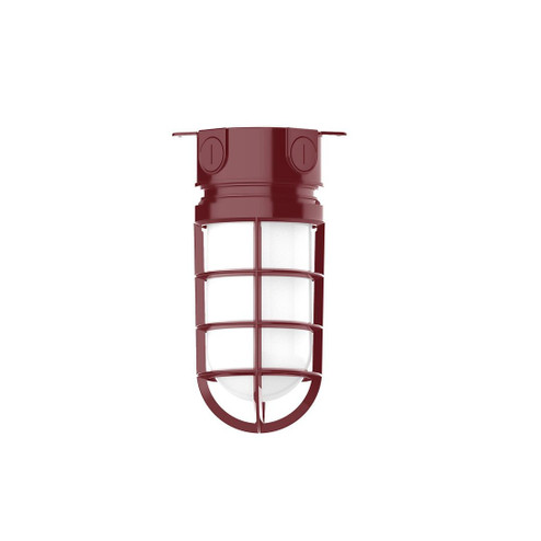 Vaportite One Light Flush Mount in Vermillion (518|FMC05026G07)