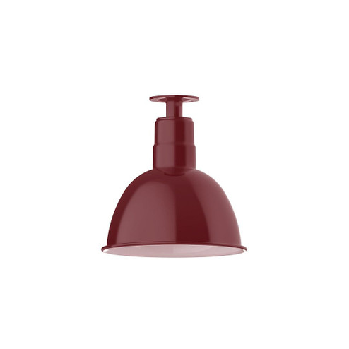 Deep Bowl One Light Flush Mount in Bright Yellow (518|FMB11621)