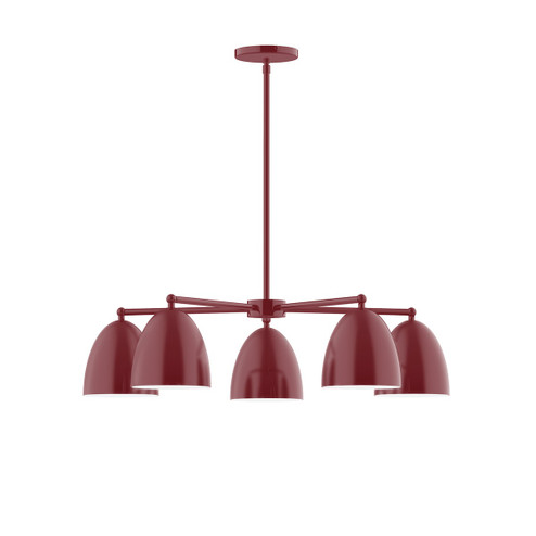 Jill Five Light Chandelier in Bronze Matte (518|CHC41757)