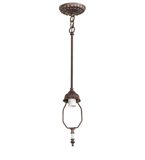 Victorian One Light Pendant Hardware in Mahogany Bronze (57|280374)
