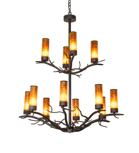 Winter Solstice LED Chandelier in Oil Rubbed Bronze (57|278811)