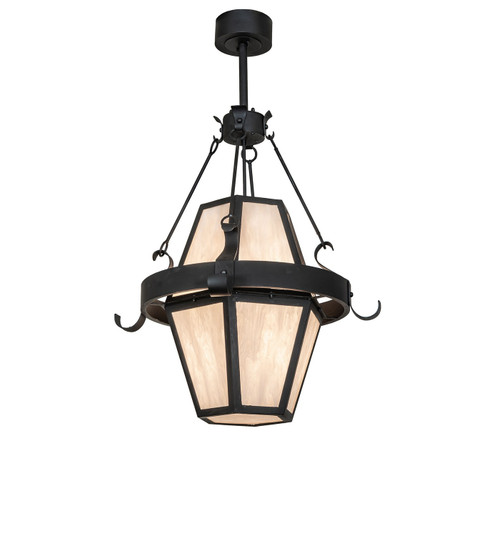 Bonanza Eight Light Pendant in Costello Black (57|274428)