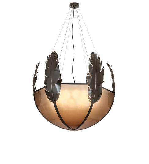 Feather LED Pendant in Statuary Bronze Metallic (57|256600)
