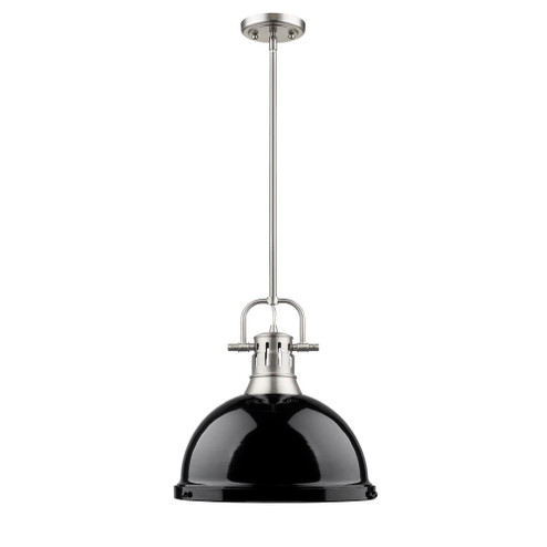 Duncan One Light Pendant in Pewter (62|3604LPWBK)