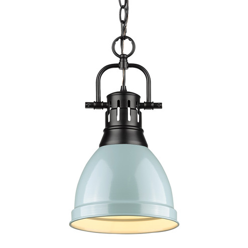 Duncan One Light Pendant in Matte Black (62|3602SBLKSF)