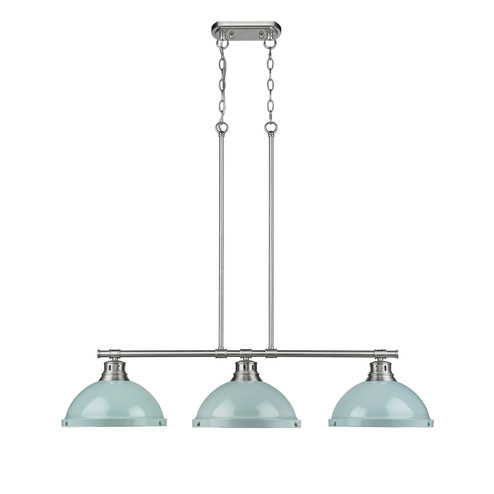 Duncan Three Light Linear Pendant in Pewter (62|36023LPPWSF)