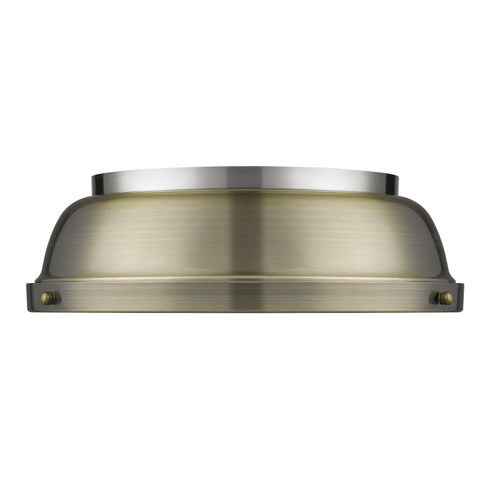 Duncan Two Light Flush Mount in Pewter (62|360214PWAB)