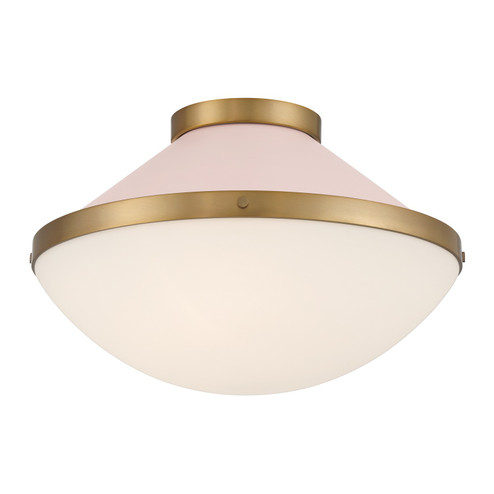Xander Two Light Flush Mount in Vibrant Gold (60|XAN8002VGBH)