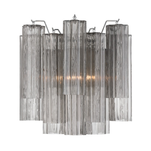 Addis Two Light Wall Sconce in Polished Chrome (60|ADD303CHSM)