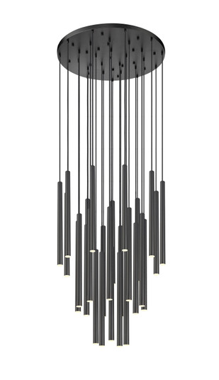 Forest LED Chandelier in Matte Black (224|919MP2427RMBLED)