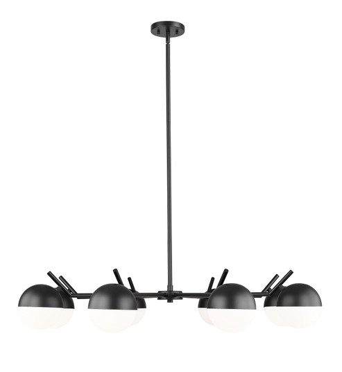 Realm Sphere Eight Light Chandelier in Matte Black (224|75178MB)
