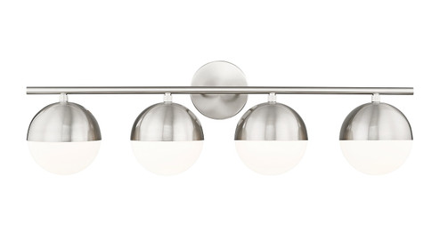 Realm Sphere Four Light Vanity in Brushed Nickel (224|75174VBN)