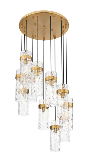 Fontaine 11 Light Chandelier in Rubbed Brass (224|7002P511RRB)