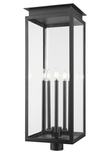 Nova Five Light Outdoor Post Mount Fixture in Black (224|5018PHXLRBK)