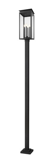 Nova Four Light Outdoor Post Mounted Fixture in Black (224|5018PHBS536PBK)