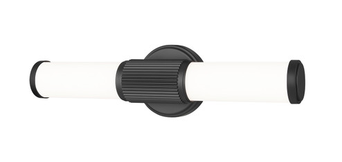 Solange LED Vanity in Matte Black (224|102118WMBLED)