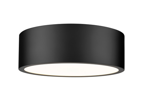 Coronado LED Flush Mount in Matte Black (224|1017F12MBLED)