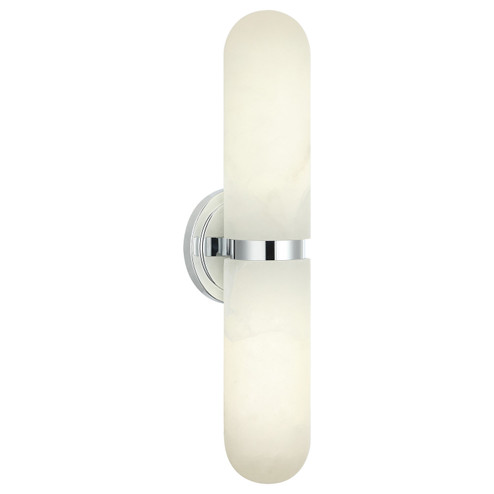 Capsula Two Light Wall Sconce in Chrome (423|S01912CH)