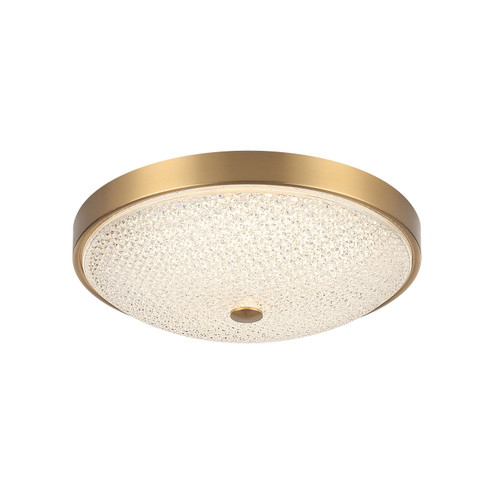 Bella One Light Flush Mount in Aged Gold Brass (423|M19312AG)