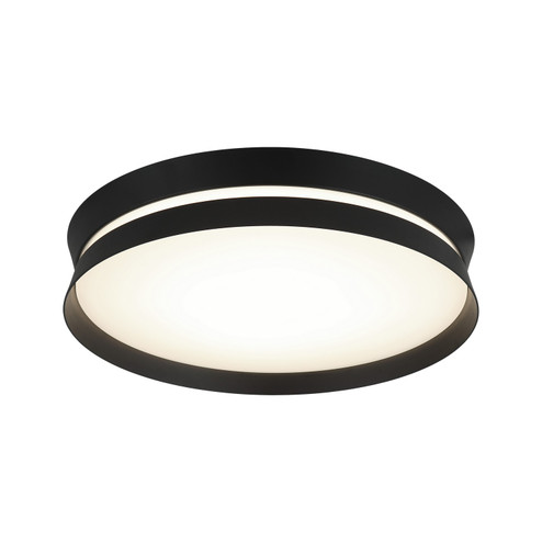 Greyson One Light Flush Mount in Matte Black (423|M18816MB)