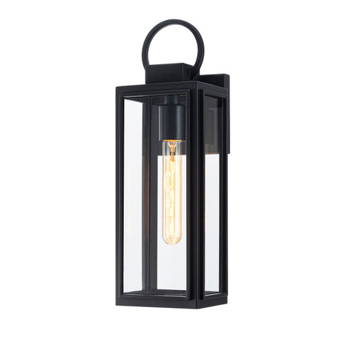 Crosby One Light Outdoor Wall Mount in Matte Black (423|E20101MB)