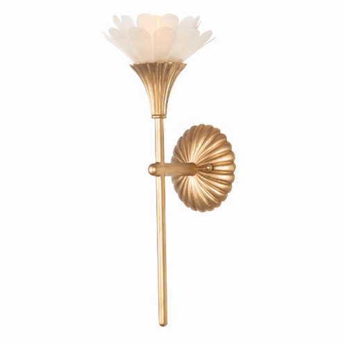 FLORA One Light Wall Sconce in Modern Gold (33|525321MG)