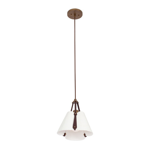 EMBRACE One Light Pendant in Pearlized Antique Brass (33|525211PAB) EMBRACE One Light Pendant in Pearlized Antique Brass (33|525211PAB)