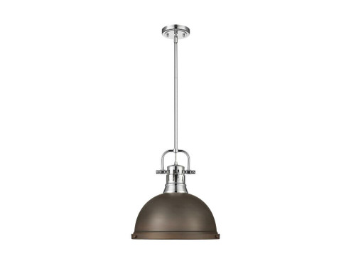 Duncan One Light Pendant in Chrome (62|3604LCHRBZ)