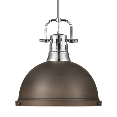 Duncan One Light Pendant in Chrome (62|3604LCHRBZ)