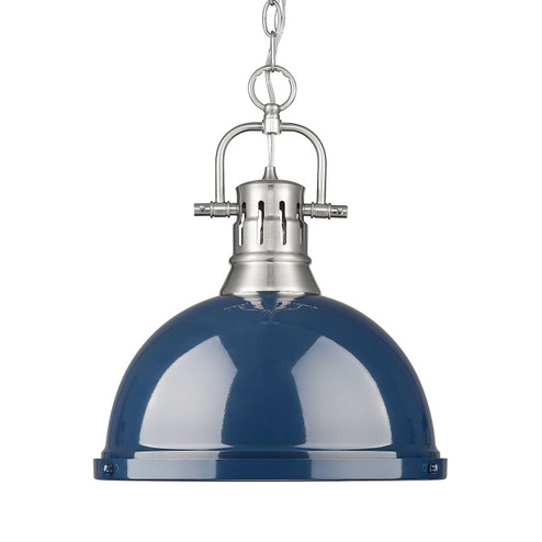 Duncan One Light Pendant in Pewter (62|3602LPWNVY)