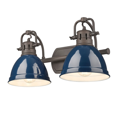 Duncan Two Light Vanity in Rubbed Bronze (62|3602BA2RBZNVY)