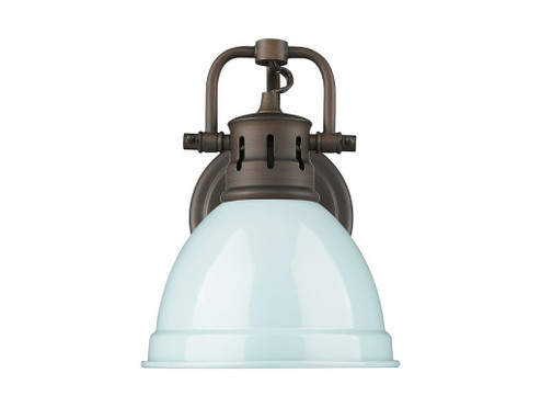 Duncan One Light Vanity in Rubbed Bronze (62|3602BA1RBZSF)