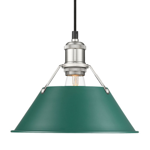Orwell One Light Pendant in Pewter (62|3306MPWGN)