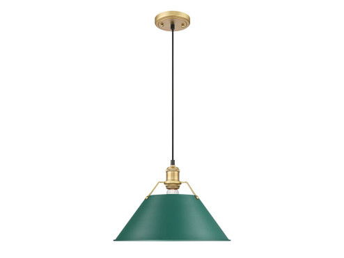 Orwell One Light Pendant in Brushed Champagne Bronze (62|3306LBCBGN)