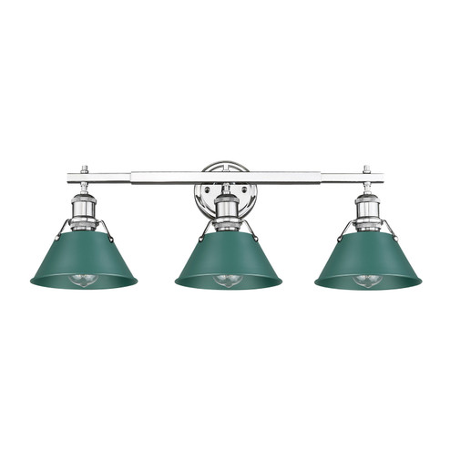 Orwell Three Light Vanity in Chrome (62|3306BA3CHGN)
