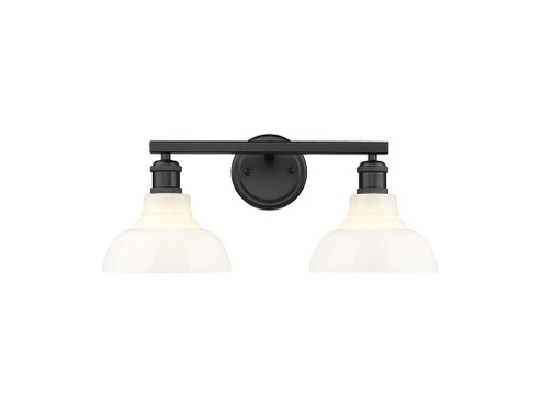 Carver Two Light Vanity in Matte Black (62|0305BA2BLKVMG)