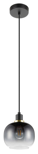 Oilella One Light Mini Pendant in Structured Black (217|99616A)