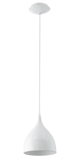 Coretto One Light Pendant in White (217|92716A)